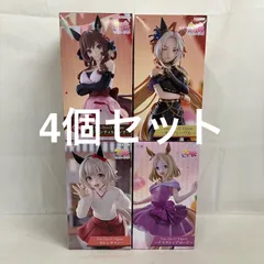 未開封 ウマ娘 Trio-Try-iT オルフェーヴル ジェンティルドンナ 他 フィギュア 4個セット SF1705 c107