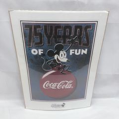 パブミラー コカ・コーラ ✕ ディズニー ミッキーマウス 75周年 鏡