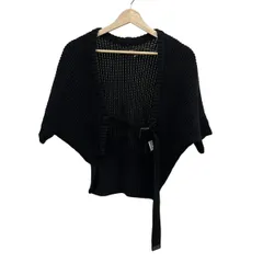 Y's(ワイズ) カーディガン サイズ2 M レディース美品  - 黒 七分袖