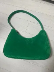 H&M 緑 ショルダーバッグ