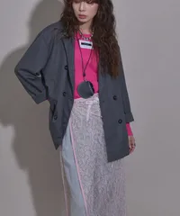 夢展望公式 [新品未使用] スパンコール大判スカーフ [ピンク] 他カラー別ページ有 bohmal 服飾小物・アクセサリ－・雑貨 スカーフ・ストール・マフラー・ネックウォーマー 535941-03