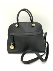 未使用級✨ FURLA フルラ パイパーM 2way ショルダーバッグ ブラック 楽天市場】フルラ パイパー ショルダーバッグ PIPER M DOME BFK9 ARE