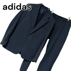adidas アディダス ネイビー メンズ スーツ カジュアルスーツ セットアップ Mサイズ相当 0000981OC