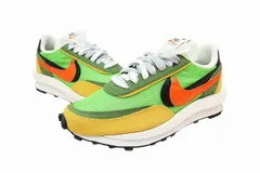 ナイキ NIKE ×sacai サカイ LD WAFFLE Green ワッフル グリーンガスト BV0073-300 27 グリーン ブランド古着ベクトル 中古▲■ 260128