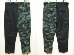 良品★ROTHCO ロスコ BDU カーゴパンツ Lサイズ 2トーン 迷彩カモフラ アシンメトリー 軍パン
