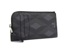 dunhill ダンヒル コインケース カドガン フラグメントケース - ブラック系 PVC レザー メンズ シルバー金具