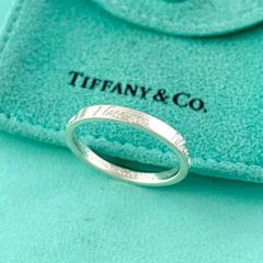 ティファニー 美品 12号 オープンフラワー リング シルバー YW2fe