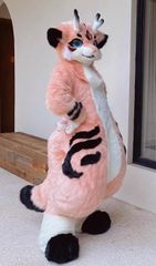 着ぐるみヘッド kigurumi NO.235 キツネ 白 ファースーツ 全頭ヘッド