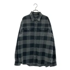 UNDER COVER  / アンダーカバー | 2023SS | Flannel Gray Shirt コットン チェック シャツ | 3 | グレー/ブラック | メンズ