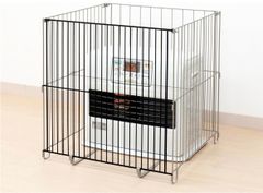 ファンヒーターガード 石油 ガスファンヒーター兼用 ヒーターガード ストーブガード NHG-5755FＳ2 永田金網