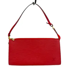 ルイ・ヴィトン LOUIS VUITTON ﾎﾟｼｪｯﾄ・ｱｸｾｿﾜｰﾙ M52947 レッド/ゴールド金具 エピレザー レディース ハンドバッグ