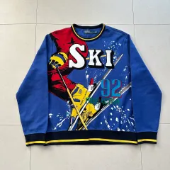 ポロ ラルフローレン 92 スキー グラフィック スウェット L
