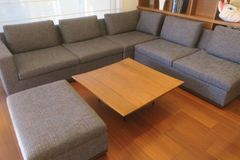 お値下げコメント下さい フランネルソファ ブリック スツール 2.5人