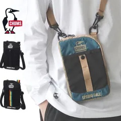 CHUMS チャムス スプリングデール ミニショルダーバッグ CH60-4102 ミニバッグ サコッシュ ポーチ 210Dリップストップナイロン スマホショルダー アウトドア