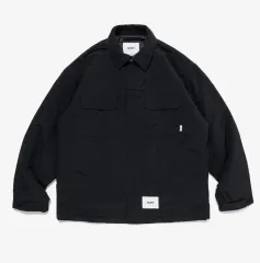 WTAPS WCPO キルティング ナイロン シャツ M ジャケット 出品 (正規品)