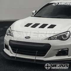 VERUS ENGINEERING(ヴェルスエンジニアリング)：A0065A：TOYOTA：86（ZN6）/SUBARU：BRZ（ZC6） フードルーバーキット：4枚セット