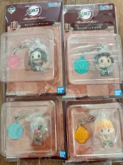 (未開封) 鬼滅の刃 我妻 善逸 伊之助 竈門 炭治郎 ちょこのっこ 一番くじ フィギュア キーホルダー