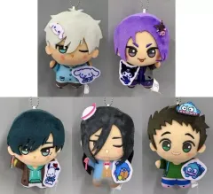 【中古】ぬいぐるみマスコット・ぬいぐるみバッジ 全5種セット ちびぐるみvol.2 「ブルーロック×サンリオキャラクターズ」