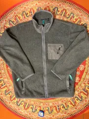90s アメリカ製 patagonia パタゴニア Synchilla（シンチラ）フリースジップアップジャケット