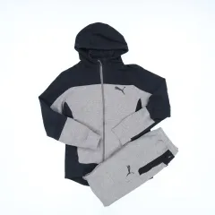 M プーマ バイカラー WHO ジップアップ ジャージ セットアップ 上下セット 0120J