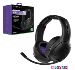 (新品未使用) ※若干の外箱傷み有り PDP Victrix Gambit Xboxゲーミングヘッドセット ワイヤレス 有線 ブラック マイク付き [xbox_series_x]  0708056068417