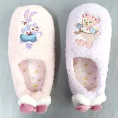 【中古】ルームシューズ・室内履き シェリーメイ＆ステラ・ルー ルームシューズ 「Duffy and Friends-ダッフィー＆フレンズ- ウィッシング・ウィングス」 東京ディズニーシー限定