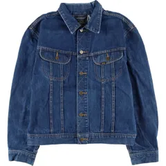 古着 リー Lee SLIM JACKET デニムジャケット Gジャン メンズXL相当/eaa459325