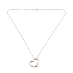 $$ Tiffany & Co. ティファニー ネックレス 41cm オープンハート SV925