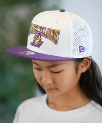 【ムラスポ公式】新品 NEW ERA ニューエラ キャップ 帽子 キッズ 子供 Youth 9FIFTY ロサンゼルス・レイカーズ 14676868 ムラサキスポーツ限定