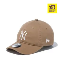 【ムラスポ公式】新品 NEW ERA ニューエラ キャップ キッズ 子供 帽子 Child 9TWENTY ニューヨーク・ヤンキース カーキ×ホワイト 14524752