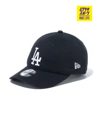 【ムラスポ公式】新品 NEW ERA ニューエラ キャップ キッズ 子供 帽子 Child 9TWENTY ロサンゼルス・ドジャース ブラック×ホワイト 14524758