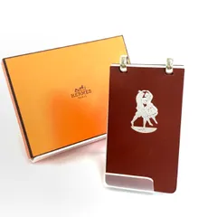 HERMES エルメス メモホルダー/2007  文具    ボルドー ユニセックス / 240001185507のサムネイル