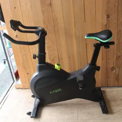 IS568)【もも様専用で引き取り限定】FITBOX LITE フィットネスバイク FBX-001B_01 スピンバイク 負荷8段階 キャスター付 第3世代 ダイエット フィットボックス