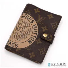 LOUIS VUITTON ルイヴィトン 手帳カバー アジェンダPM  モノグラム R21039 6穴 TRUNKS&BAGS H22428