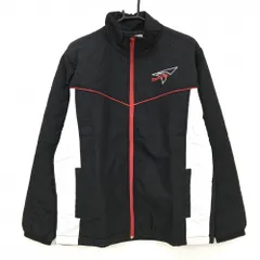 【新品】ツアーステージ 中綿ジャケット 黒×レッド×白 上部キルティング風  メンズ L ゴルフウェア TOURSTAGE