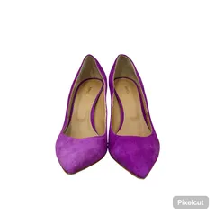 MN4  PIPPICHIC ピッピシック パンプス スウェード 225 351/2サイズ  ピンク 2000002480952