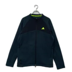 中古 メンズ アディダスゴルフ adidas GOLF フルジップアウター  A/L(LL相当) 紺 ネイビー 裏起毛 秋冬