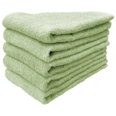 泉州タオル ロングフェイスタオル はんなり 5枚セット しんめ 約32×100cm 綿100% 吸水 吸水 速乾 柔らかい手触り 新品 未使用 まとめ買い