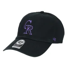 47 キャップ コロラド・ロッキーズ メンズ レディース メジャーリーグ ロゴ ローキャップ 帽子 クリーンナップ