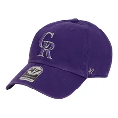47 キャップ コロラド・ロッキーズ メンズ レディース メジャーリーグ ロゴ ローキャップ 帽子 クリーンナップ