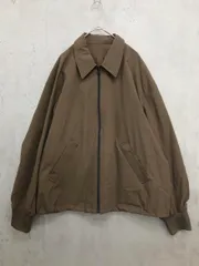 FamilyMart ファミリーマート コンビ二ウェア ジップアップ ジャケット sizeL/ブラウン ■■ メンズ