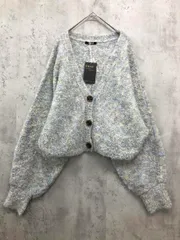 新品 RMAF リマインドミーアンドフォーエバー 5032050320 ショート丈 カーディガン sizeF/水色 ◆■ レディース