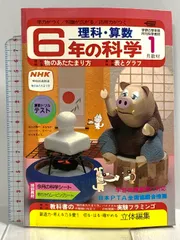 (5) 6年の科学 1月教材 理科・算数 1983年発行 学習研究社 物のあたたまり方 表とグラフ