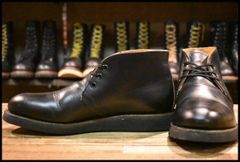 REDWING 9196 羽タグ ポストマン チャッカブーツ 黒 9 1/2 - メルカリ