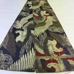 丸帯 アンティーク ヴィンテージ 全通 金帯 380cm 花嫁衣装 貸衣装 中古 リサイクル 結婚式 婚礼 着付け 舞台 きもの 着物 5130