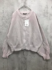 新品 RMAF リマインドミーアンドフォーエバー メッシュ ZIP カーディガン グレー ◇■ レディース