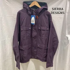 シェラデザイン マウンテンパーカー コットン100% パープル 10936004 60/40 ロクヨンクロス メンズ LL ISItems【USED】【古着】【中古】50151843