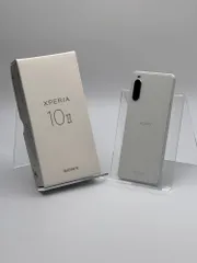 【中古A】Xperia 10 II A001SO ホワイト SIMフリー 白ロム