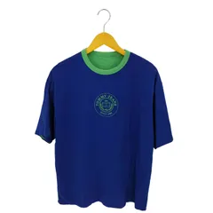 トミージーンズ tommy jeans フロントロゴ刺繍 リバーシブル半袖Tシャツ ハーフスウェットパンツ セットアップ メンズ 表記無 