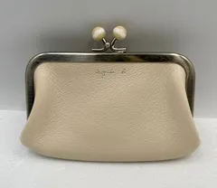 美品 agnes b.アニエスベー ポーチ がま口 ♯③O